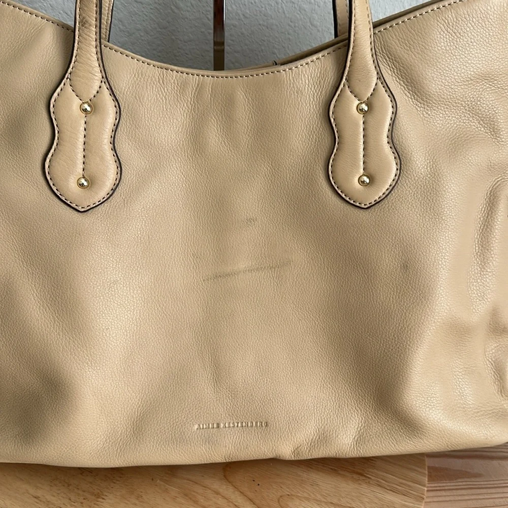 Aimee Kestenberg Complete Me Whipstitch Leather Tote